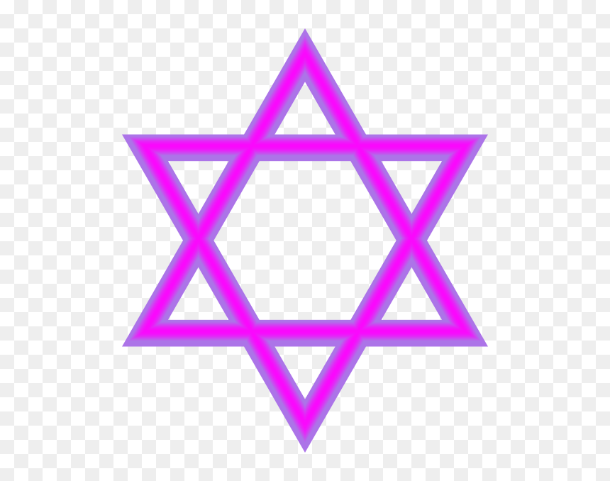 Star Of David Transparent, HD Png Download - cool triangle png