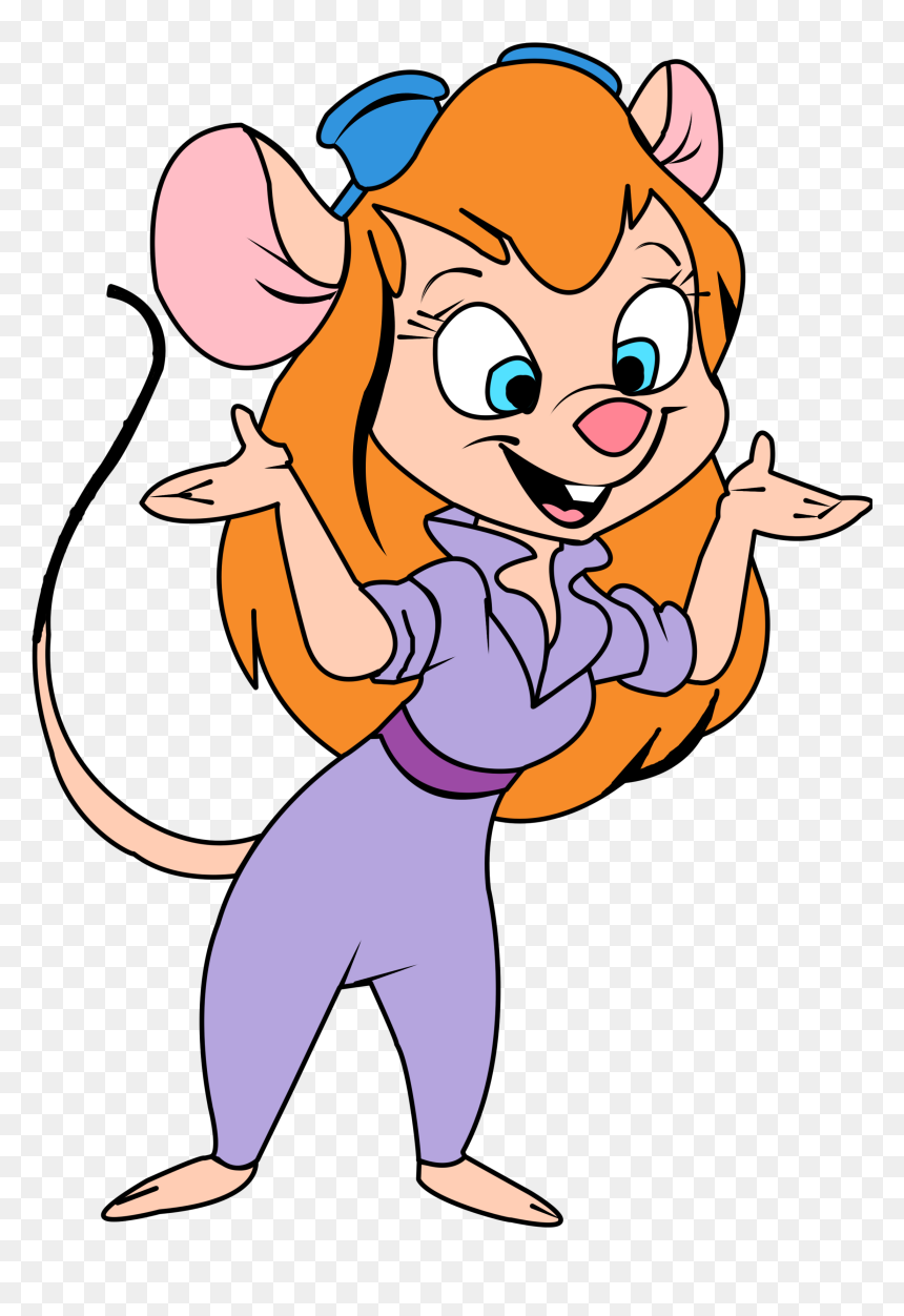 Chip And Dale Rescue Rangers Gadget, HD Png Download - chip and dale png
