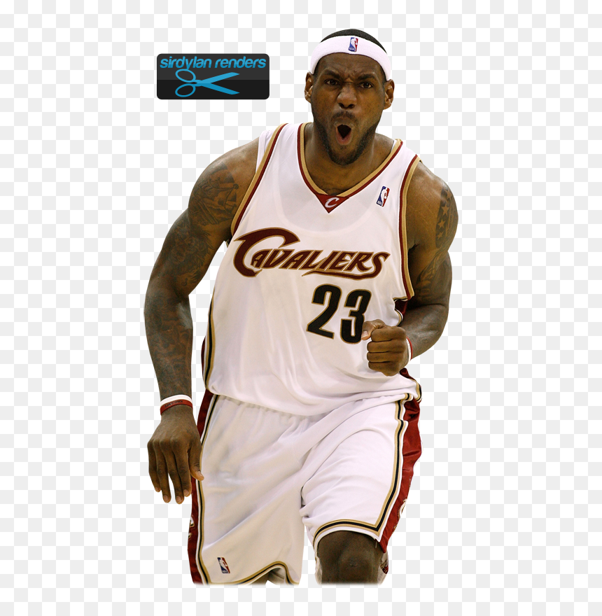 Lebron James Transparent, HD Png Download - lebron james heat png