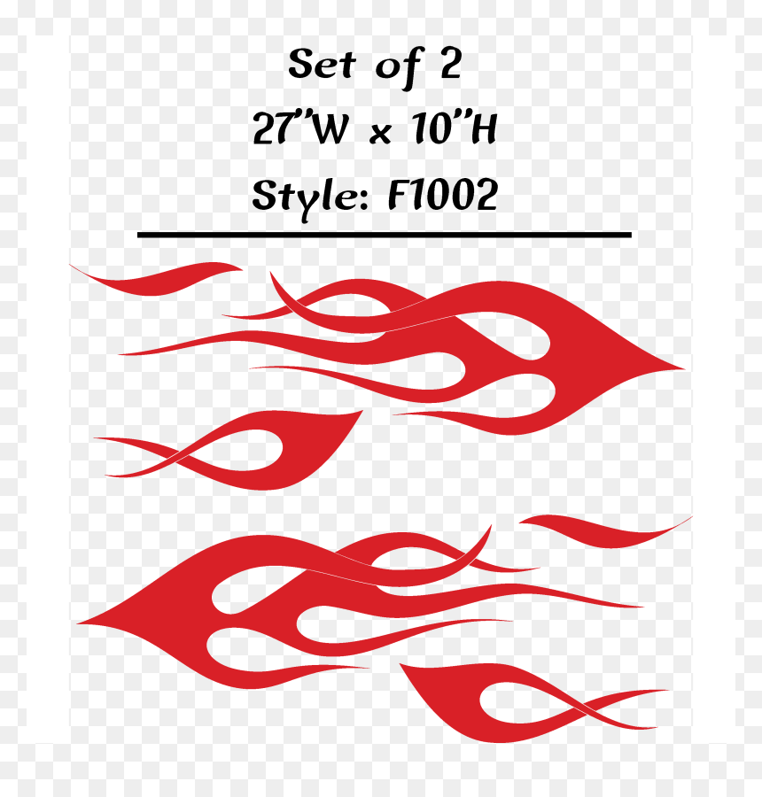 Stickers, HD Png Download - flame decal png