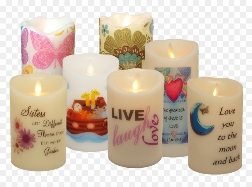 Advent Candle, HD Png Download - flame decal png