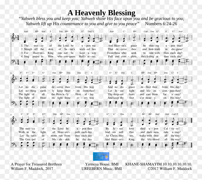Hallelujah To The Lord Score, HD Png Download - heavenly light png