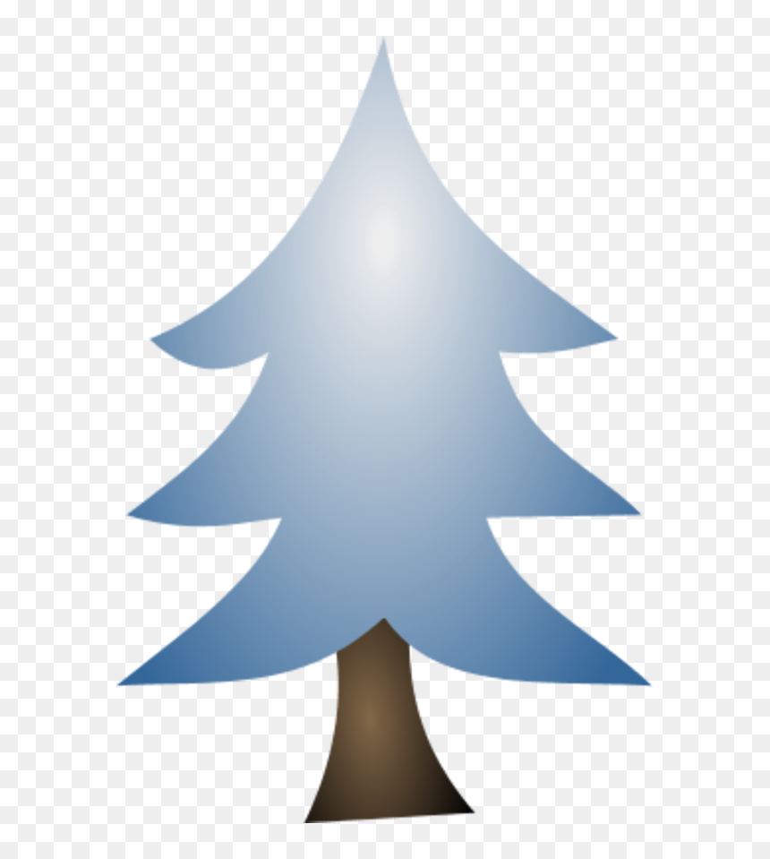 Trees With Snow Clip Art, HD Png Download - trees clipart png