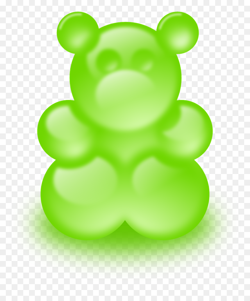 Graphic Design - Gummy Bear Clip Art, HD Png Download - bear icon png