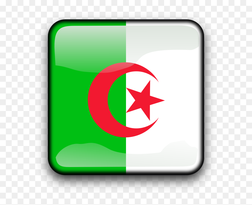 Flag Of Algeria, HD Png Download - tunisia flag png