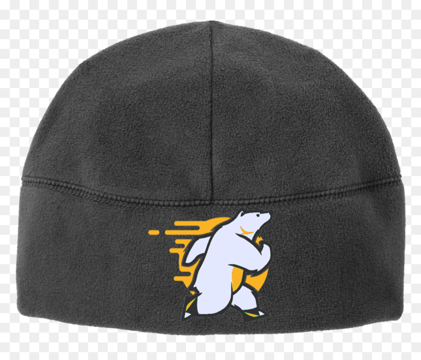 Icon Embroidered Fleece Beanie - Beanie, HD Png Download - bear icon png