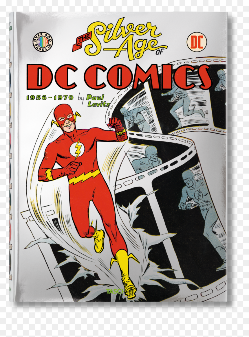 Dc Comics Silver Age Book, HD Png Download - flash superhero png