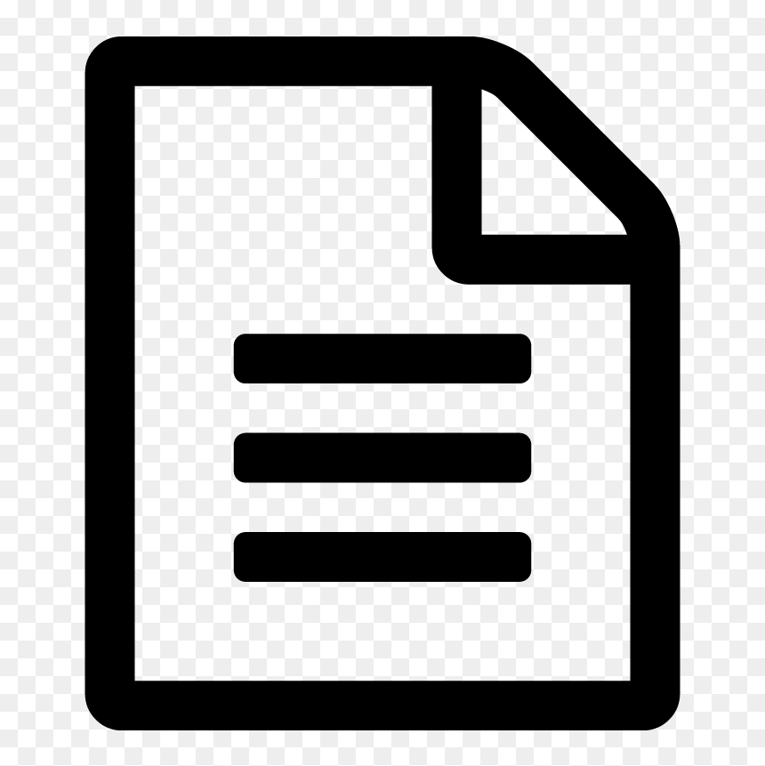 Clock And Paper Icon, HD Png Download - file folder icon png