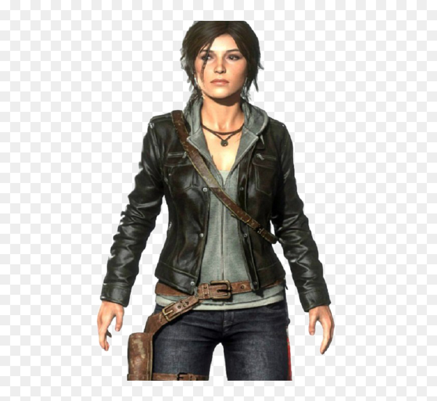 Lara Croft Rise Of The Tomb Raider Leather Jacket, HD Png Download - tomb png