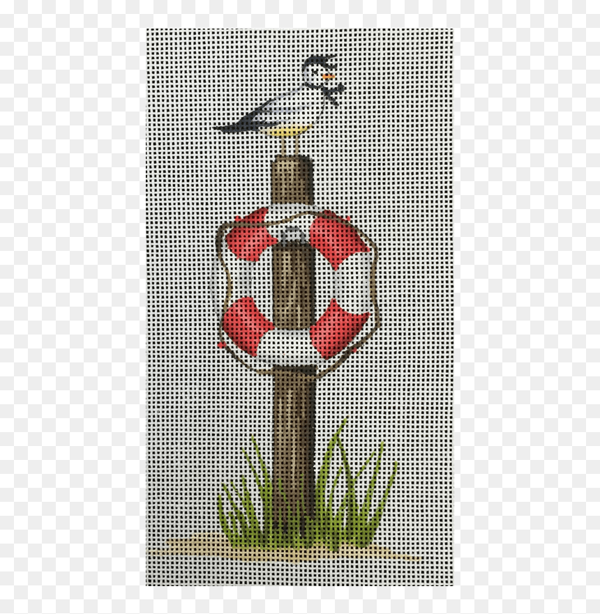 Cross-stitch, HD Png Download - life ring png