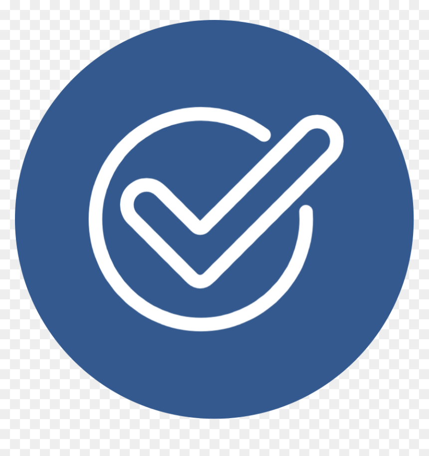 Icon, HD Png Download - blue check mark png