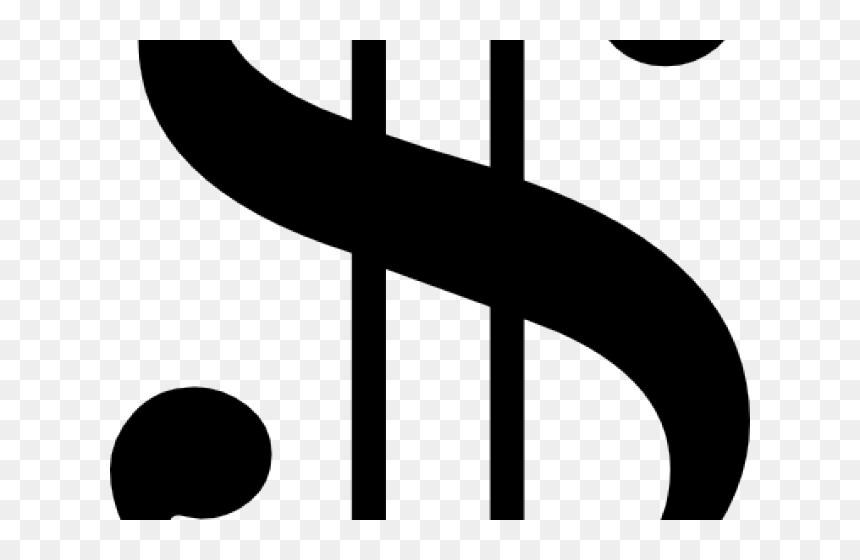 Clip Art, HD Png Download - black dollar sign png