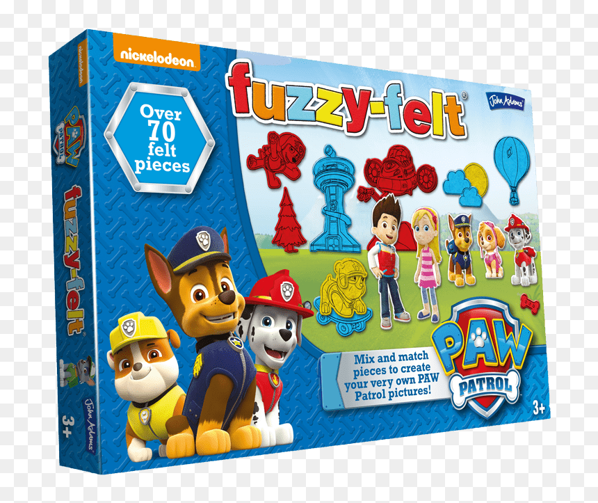 Fuzzy Felt Paw Patrol, HD Png Download - pawpatrol png