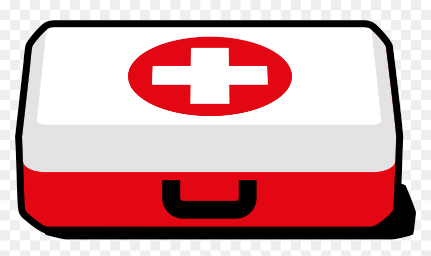 Clipart First Aid Kit, HD Png Download - red cross icon png