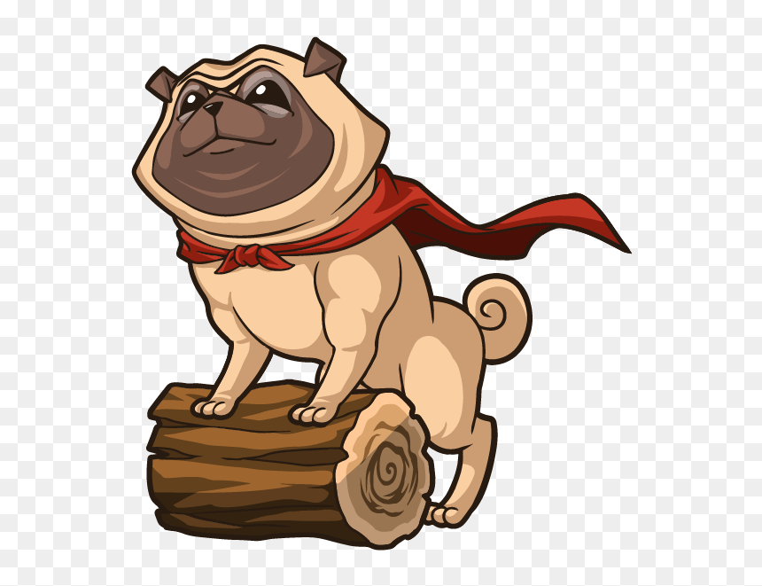 Pug, HD Png Download - pugs png