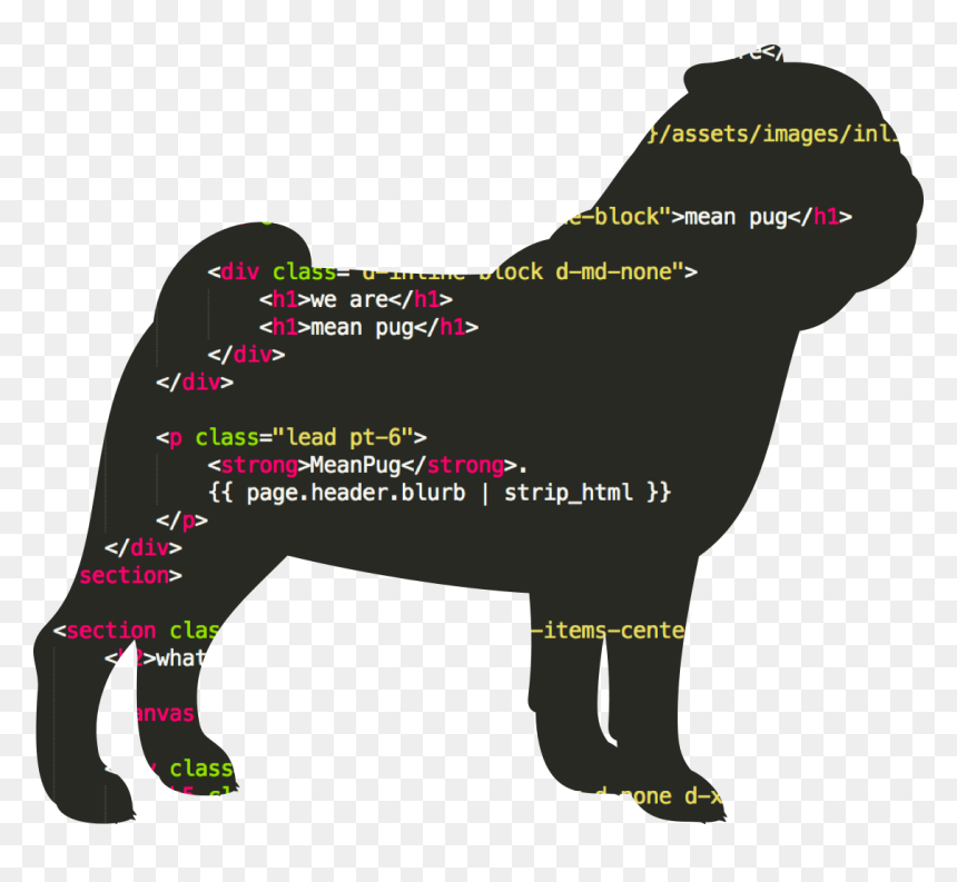 Companion Dog, HD Png Download - pugs png