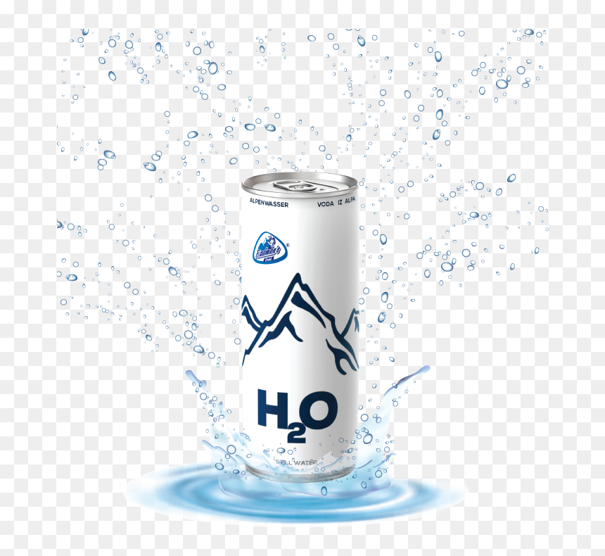 Caffeinated Drink, HD Png Download - h2o png