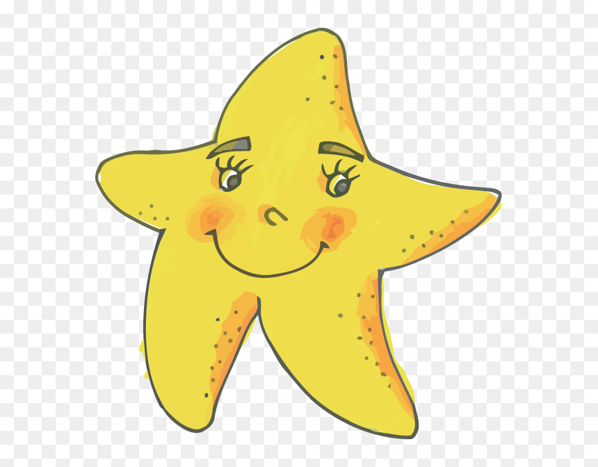 Clip Art, HD Png Download - starfish cartoon png