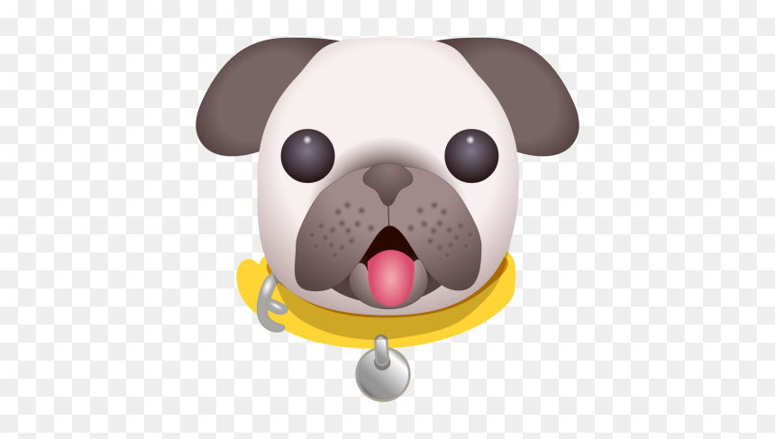 Dog Emoji, HD Png Download - pugs png