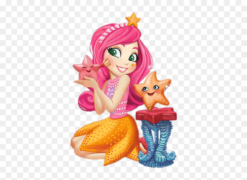 Enchantimals Starling Starfish, HD Png Download - starfish cartoon png