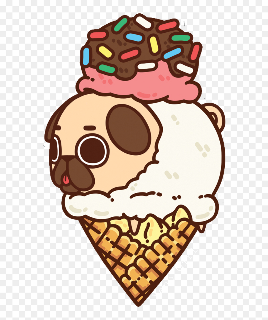 Puglie Ice Cream, HD Png Download - pugs png