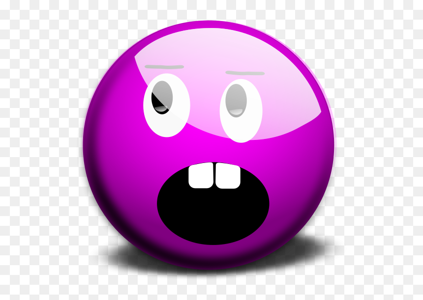 Carita De Preocupado Emoticon, HD Png Download - smiley icon png