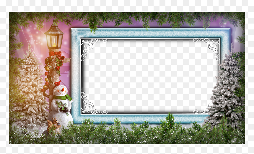 Picture Frame, HD Png Download - winter frame png