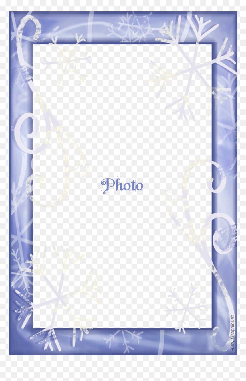 Frames Free Download, HD Png Download - winter frame png
