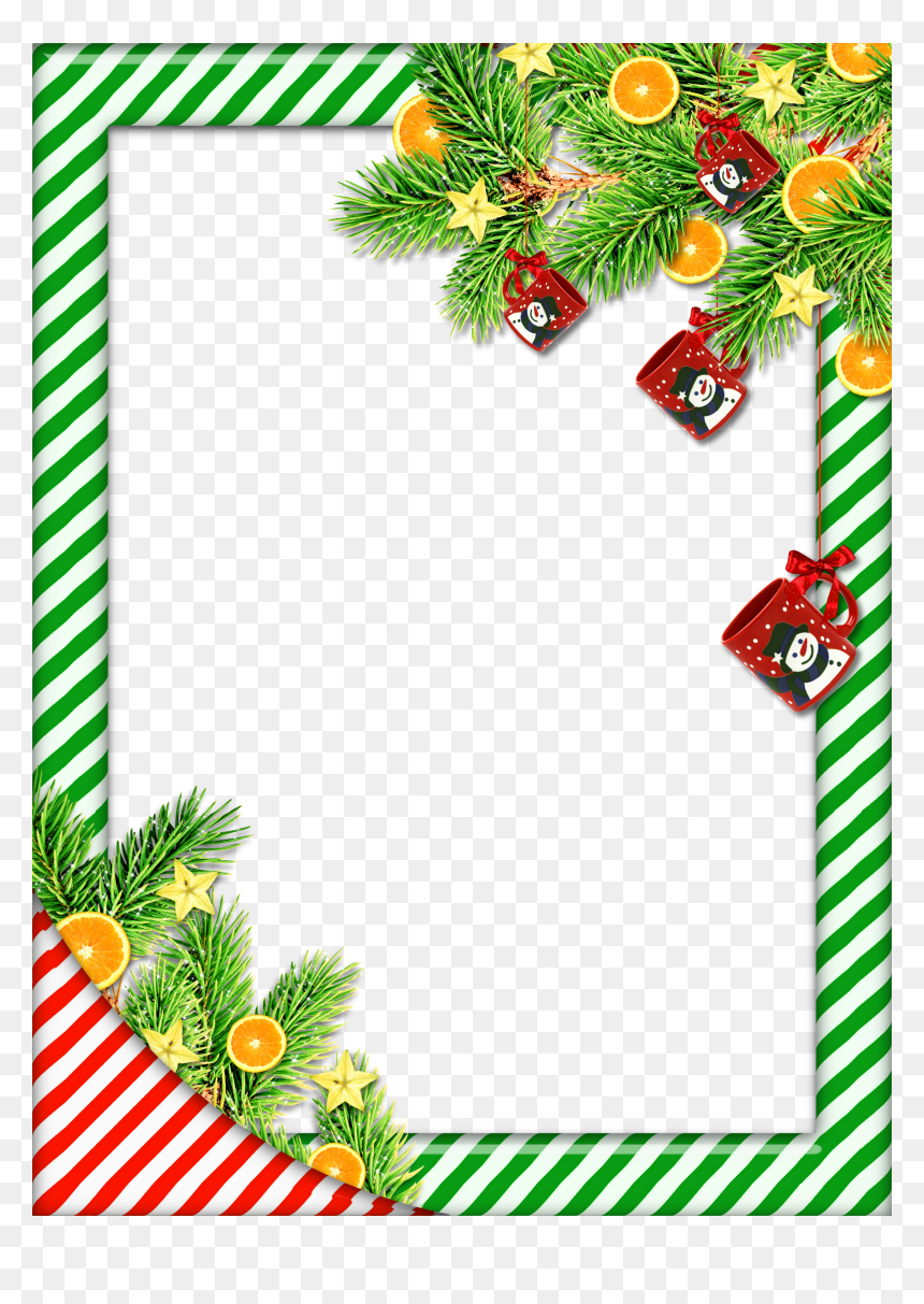 Holiday Frame Clip Art, HD Png Download - winter frame png