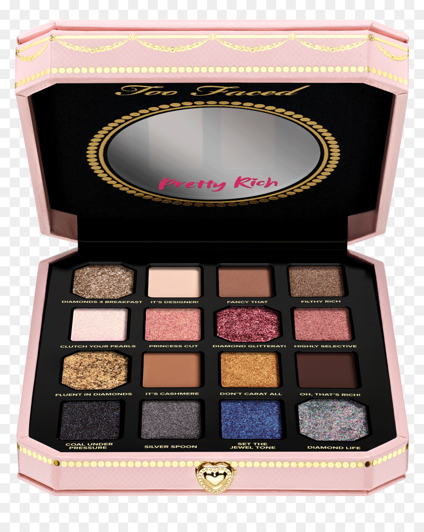 Pretty Rich Too Faced, HD Png Download - blowing glitter png