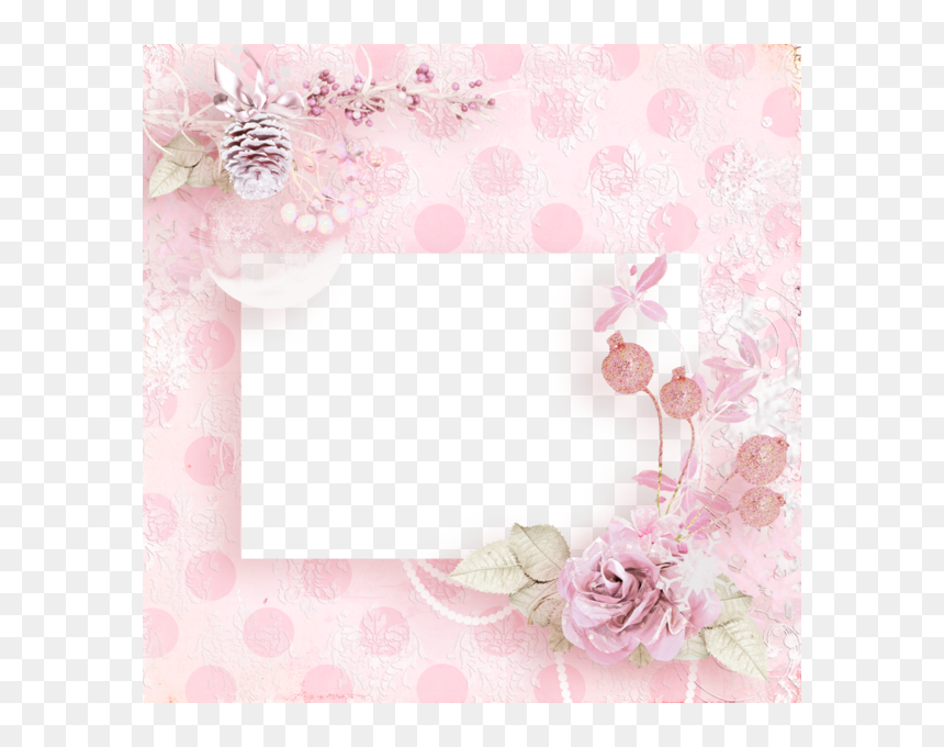 Garden Roses, HD Png Download - winter frame png