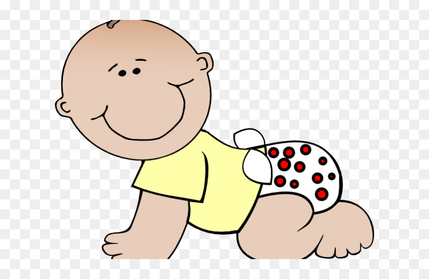 Transparent Background Baby Clip Art, HD Png Download - baby crawling png