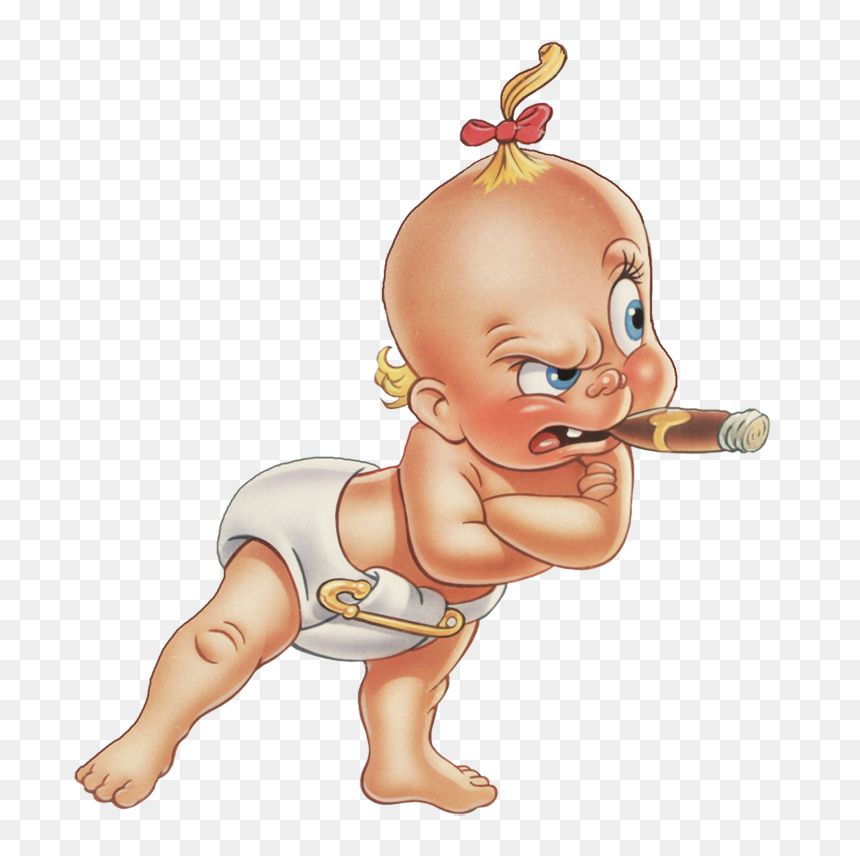 Roger Rabbit Baby Herman, HD Png Download - baby crawling png