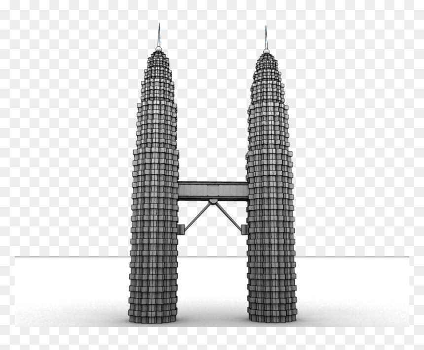 Skyscraper, HD Png Download - twin tower png