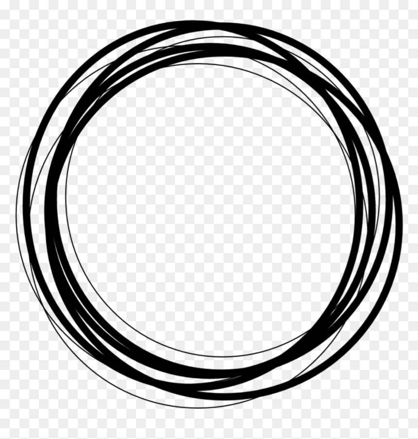 Roundframe, HD Png Download - black circle frame png