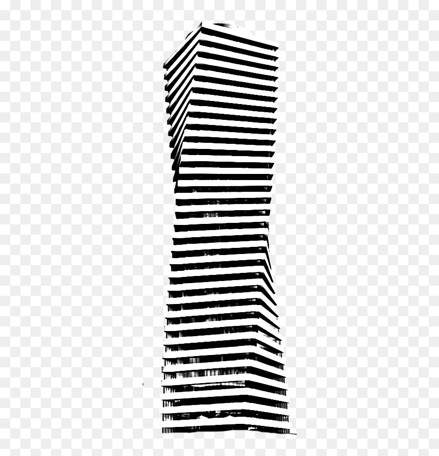 Monochrome, HD Png Download - twin tower png