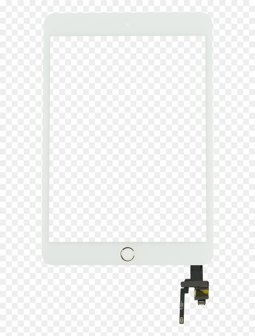 Ipad Mini 3 Digitizer White, HD Png Download - ipad screen png