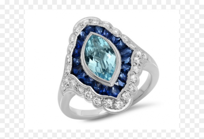 Pre-engagement Ring, HD Png Download - aquamarine png