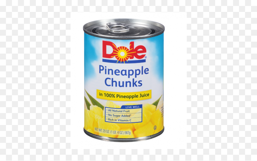Pineapple Chunk In Can, HD Png Download - pineapple slices png