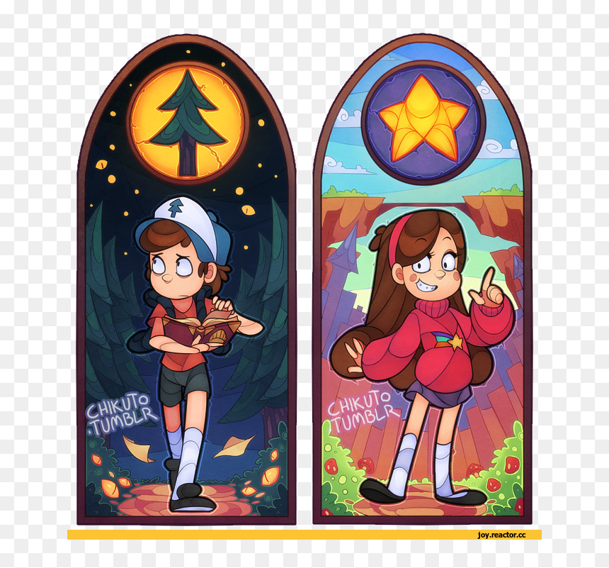 Shooting Star And Pine Tree, HD Png Download - mabel pines png