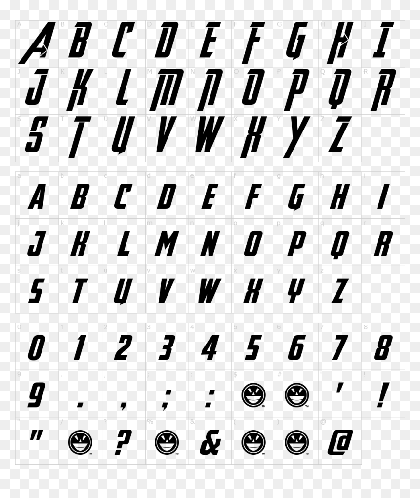 Tipografia Avengers, HD Png Download - vingadores png