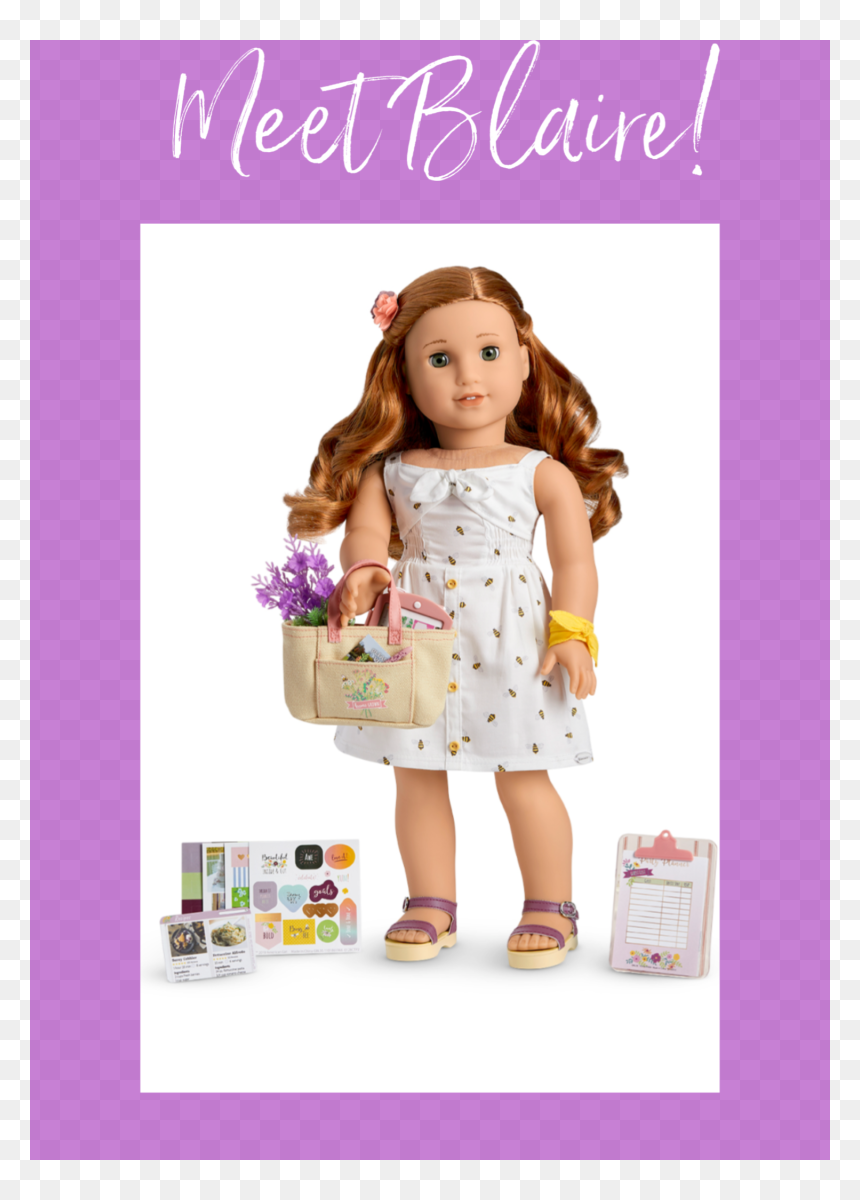 Blaire American Girl Doll, HD Png Download - american girl doll png