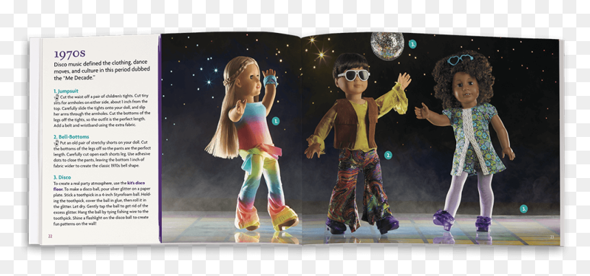 American Girl Doll Decades, HD Png Download - american girl doll png