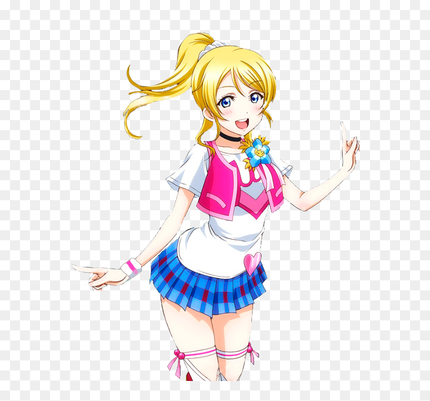 Eri Ayase Render, HD Png Download - anime love png
