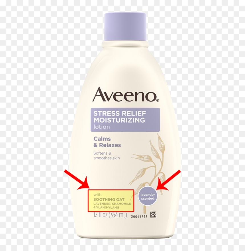 Aveeno Very Dry Skin, HD Png Download - essential oil bottle png
