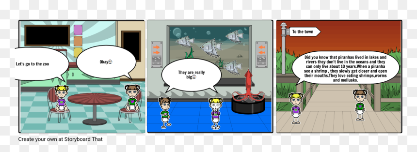 Cartoon, HD Png Download - piranha png