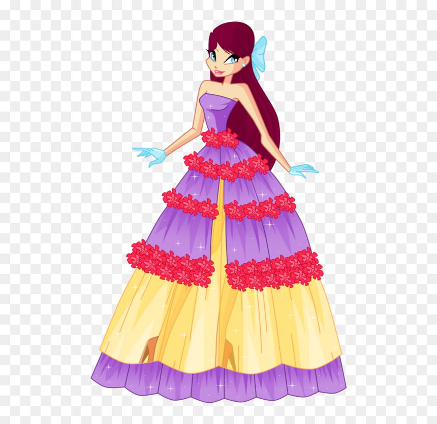 Ball Gown, HD Png Download - princess dress png