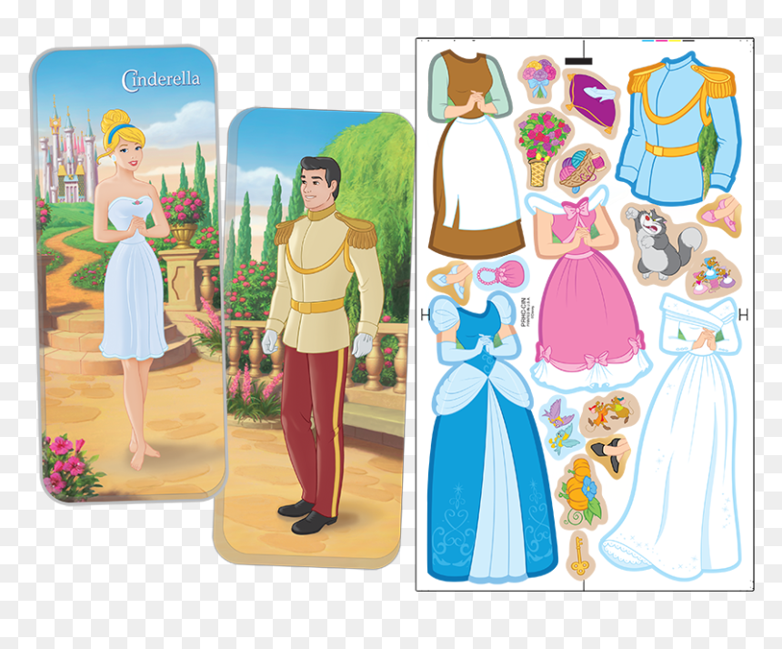 Princess Dress Up Magnet, HD Png Download - princess dress png