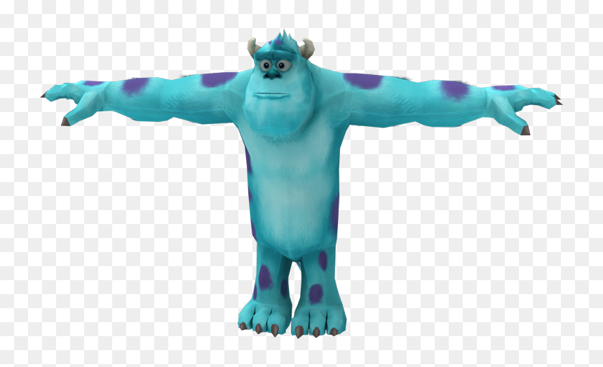 Figurine, HD Png Download - sully monsters inc png