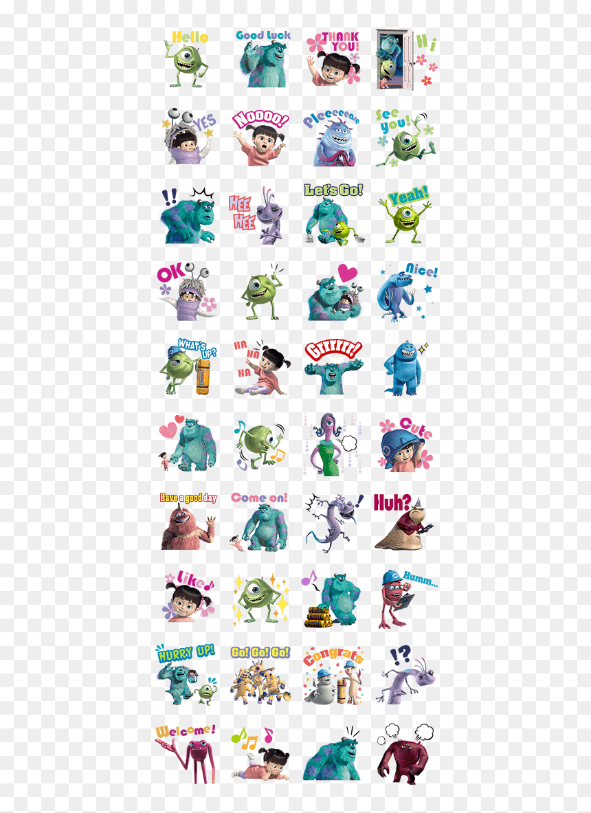 Osomatsu San Stickers Whatsapp, HD Png Download - sully monsters inc png